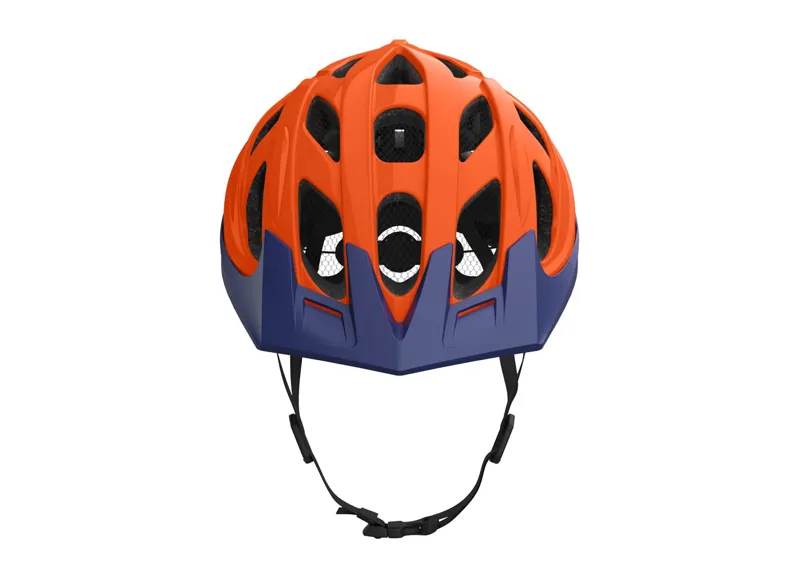 Lazer J1 Kids / Youth MTB Cycling Helmet - 52-56cm - Flash Orange/Blue-1