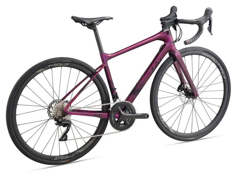 Liv Avail Advanced 2 Womens 2020 Road Bike - Gloss Chameleon Plum-1
