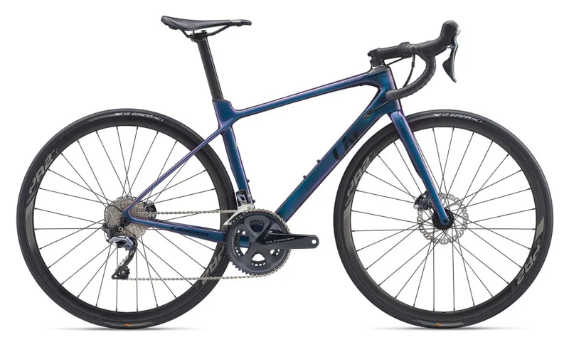 Liv Langma Advanced Disc Womens 2020 Road Bike- Gloss Chameleon Blue