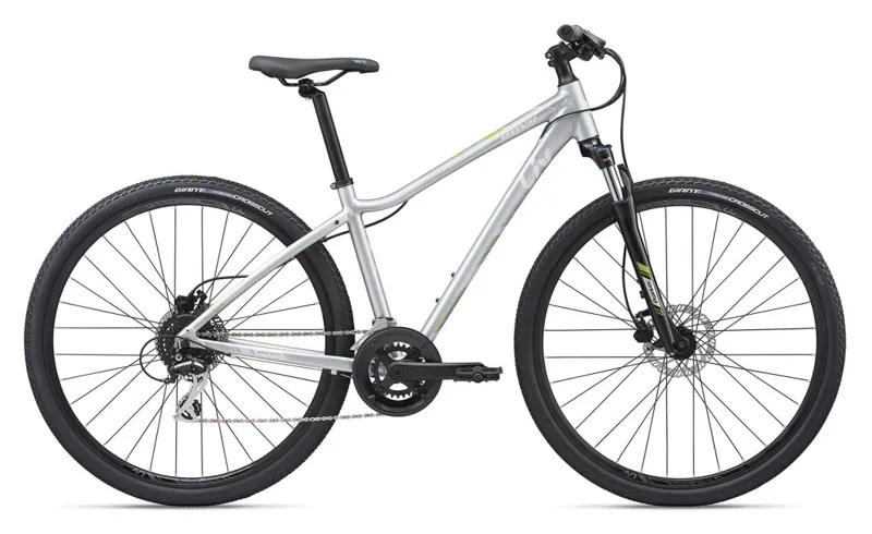 Liv Rove Disc Womens 2020 Hybrid Bike Gloss Silver