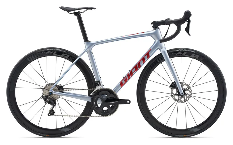 Giant TCR Advanced Pro 3 Disc 2020 Road Bike Gloss Glacier Silver