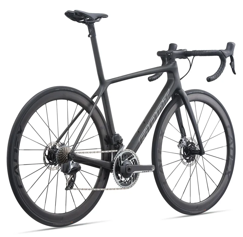 Giant TCR Advanced SL 0 Disc 2021 Road Bike - Raw Carbon/Unicorn White-1