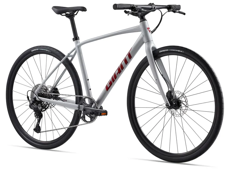Giant Escape 0 Disc 2024 Hybrid Bike - Good Gray-1
