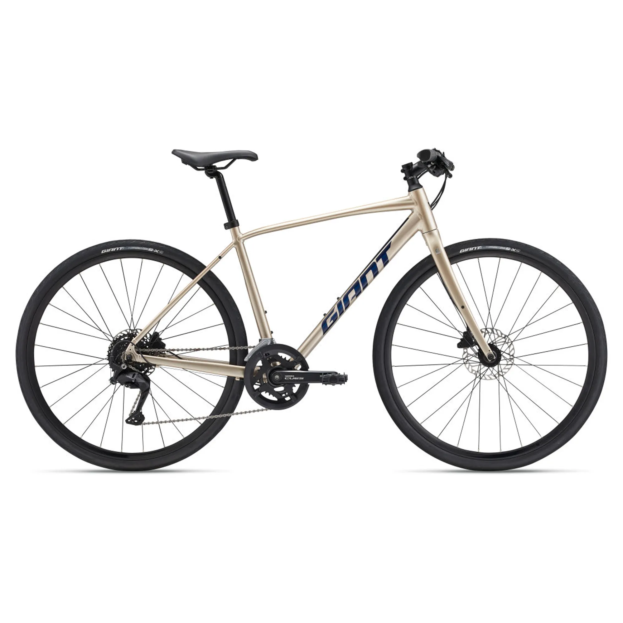 Giant Escape Disc 2024 Hybrid Bike Sandshell - Main Image