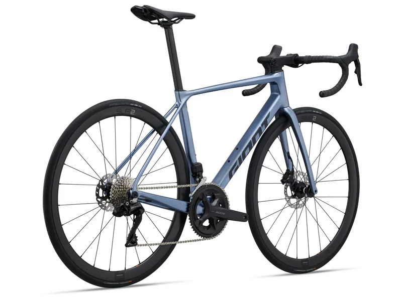 Giant TCR Advanced 0 Di2 2025 Carbon Road Bike - Frost Silver-1