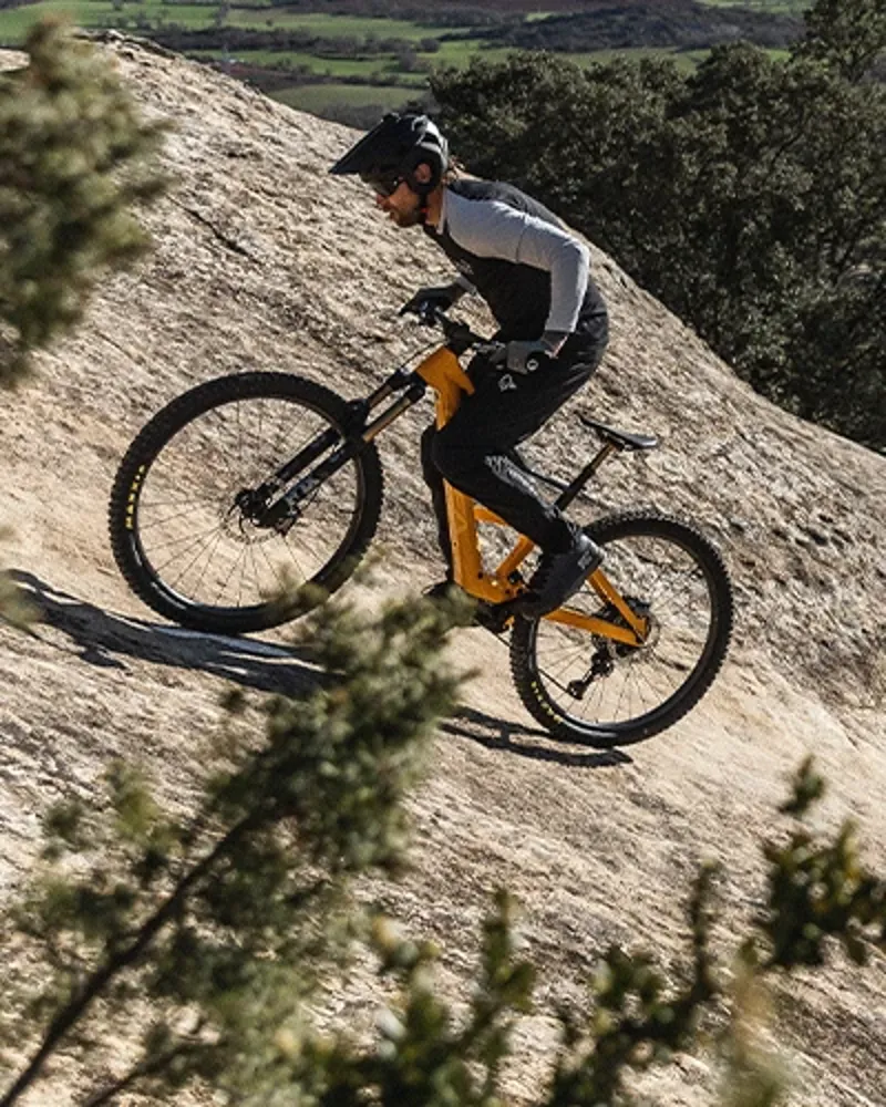 Orbea RAIse LT climbing with RS tuned Shimano motor power