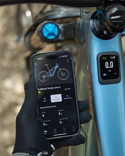 Specialized app connectivity for Turbo Levo