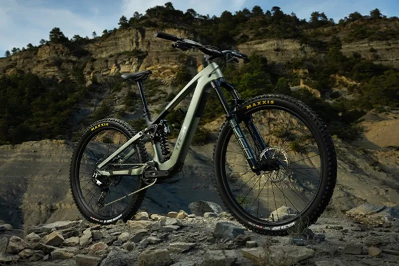  Trek Fuel+ e-MTB with Integrated 580Wh battery and tq60 motor