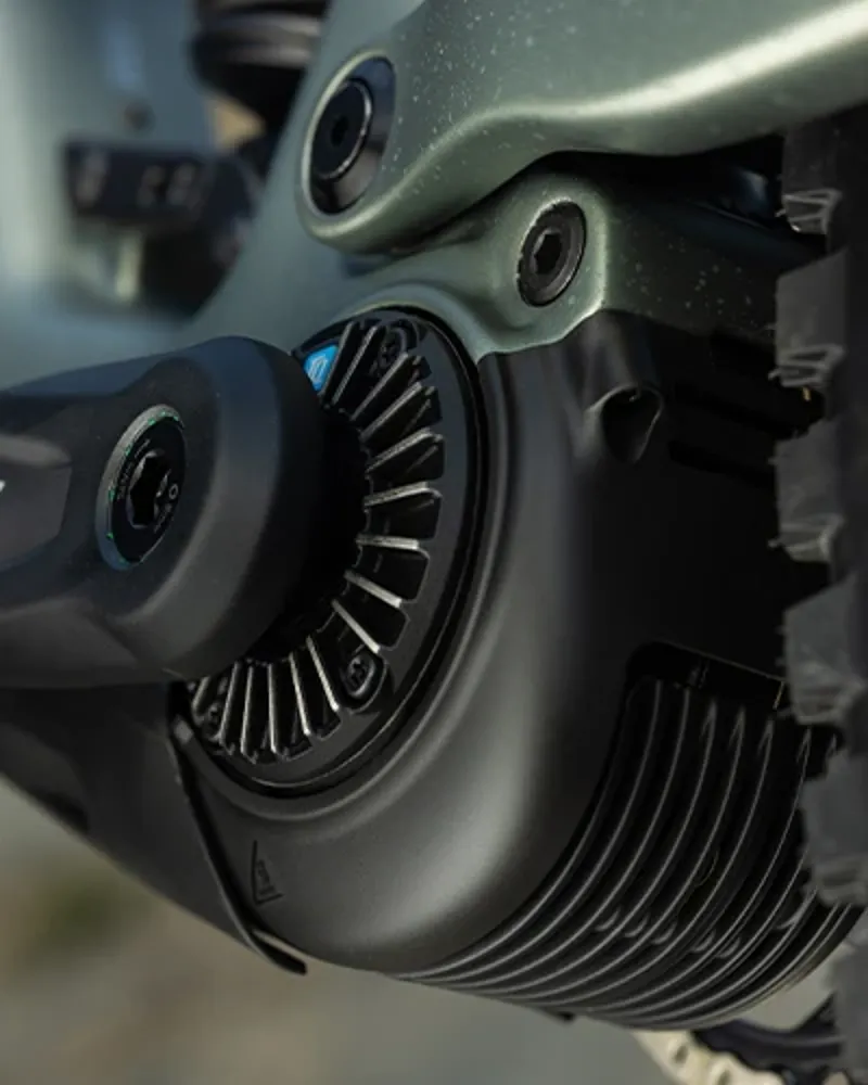 TQ HPR60 motor detail on Trek Fuel+