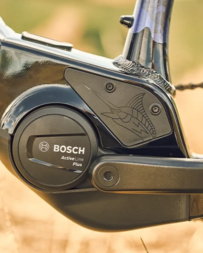 Bosch Active LIne Plus motor on the Trek Marlin+