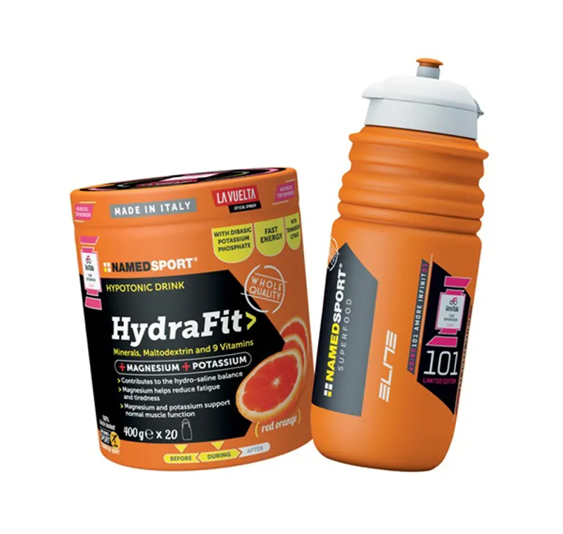 NamedSport Hydrafit Including Bottle - 400g - Orange