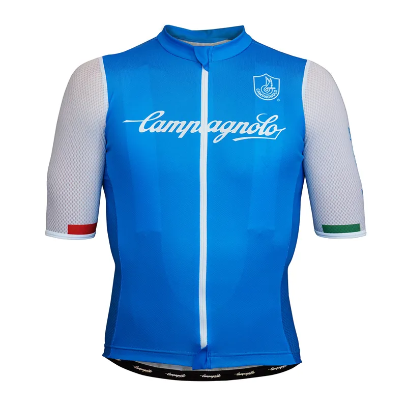 Campagnolo Iridio Short Sleeve Jersey - Blue