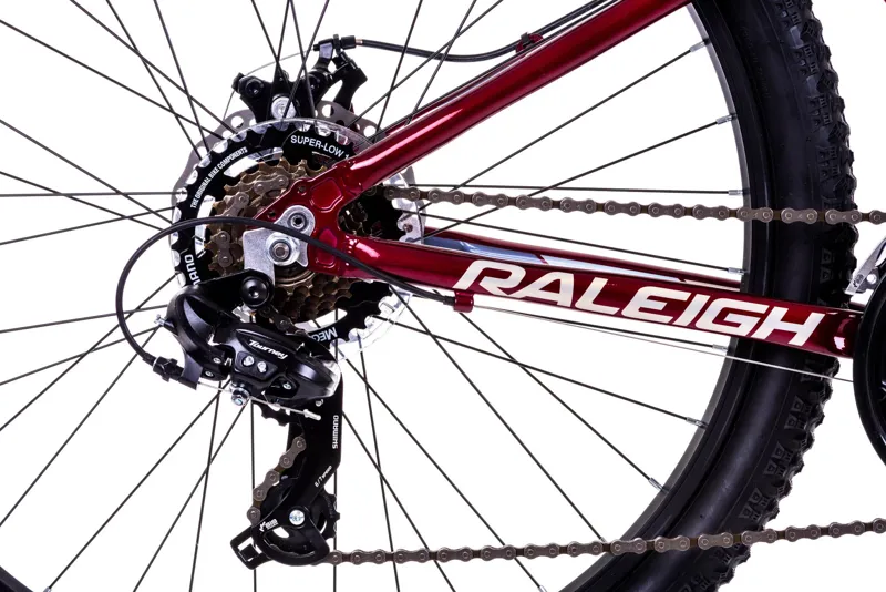 Raleigh Neve 2.0 26 inch Womens 2019 Hardtail Mountain Bike - Cerise-4