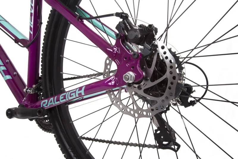 Raleigh Neve 2.0 26 inch Womens 2019 Hardtail Mountain Bike - Purple-3