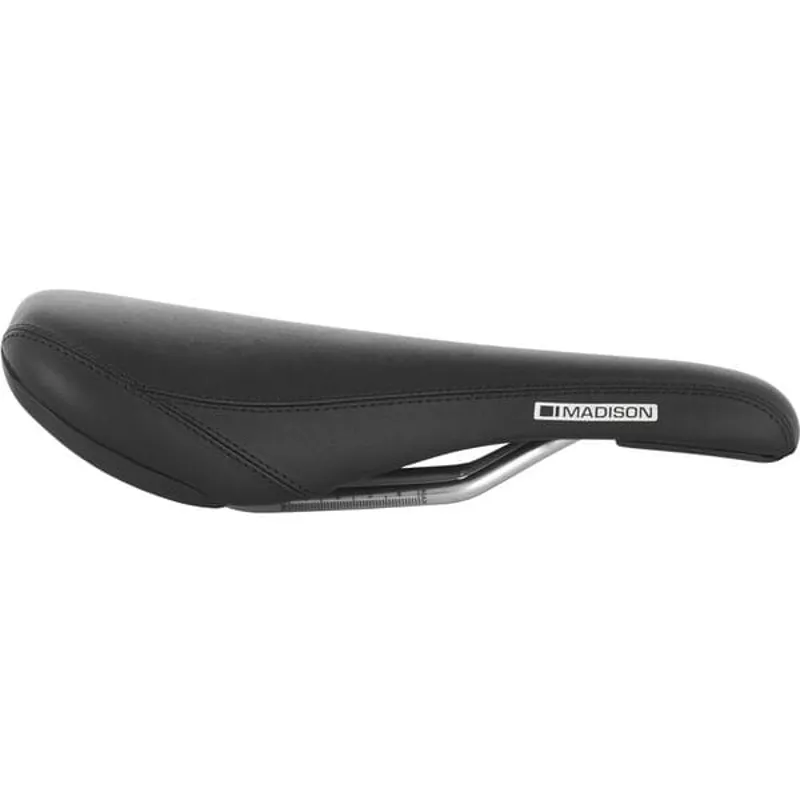 Madison Flux Junior Saddle - 130mm x 240mm - Black-1