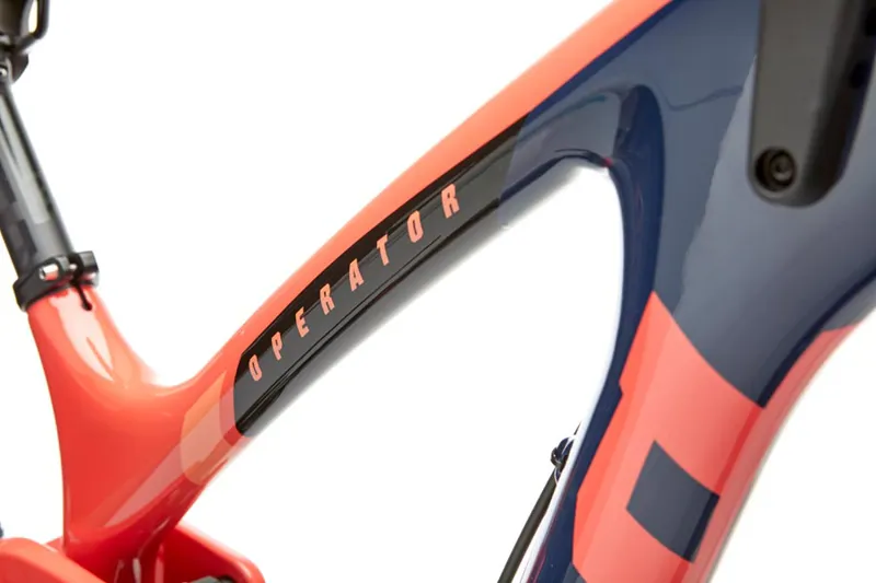 Kona Operator CR 29er 2020 Full Suspension MTB - Sunset Orange/Indigo-9