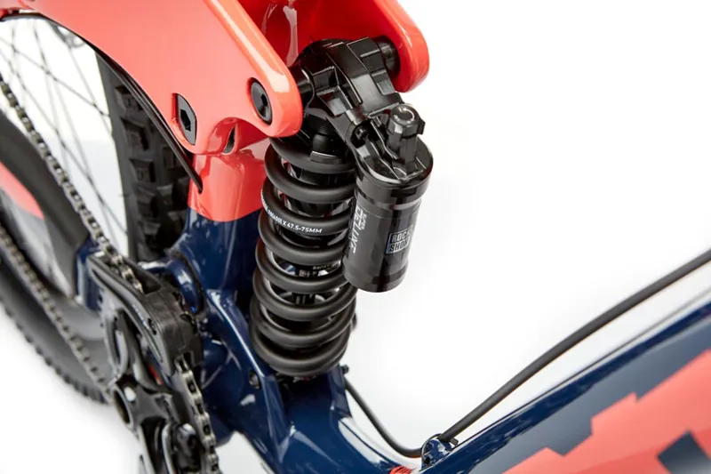 Kona Operator CR 29er 2020 Full Suspension MTB - Sunset Orange/Indigo-5