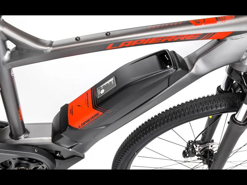 Lapierre Overvolt Cross 400 500W 2019 Electric Urban Bike - Silver/Red-4