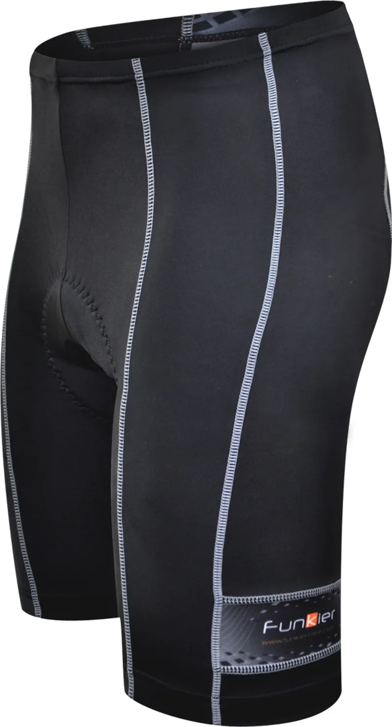 Funkier Force 10 Panel Active Shorts - Black