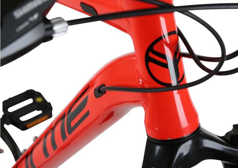 Forme Peak Trail 2 2022 Hybrid Bike - Red-3