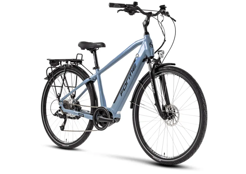 Forme Peak Trail 2E 2023 Electric Hybrid Bike - Blue/Black-1