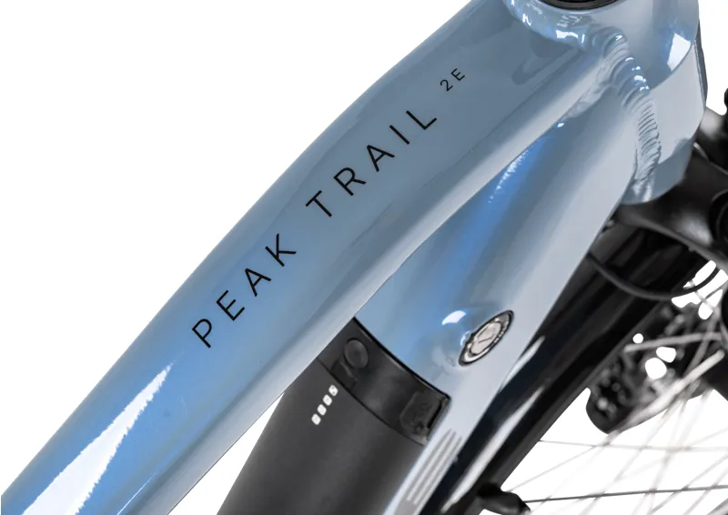 Forme Peak Trail 2E 2023 Electric Hybrid Bike - Blue/Black-5