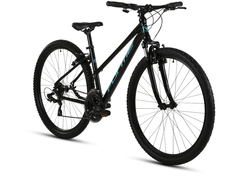 Forme Peak Trail 3 2022 Women's Hybrid Bike - Black-1