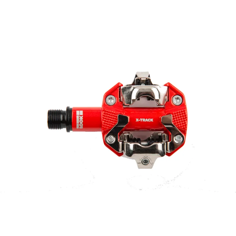 Look XTrack Clipless MTB Pedals Red