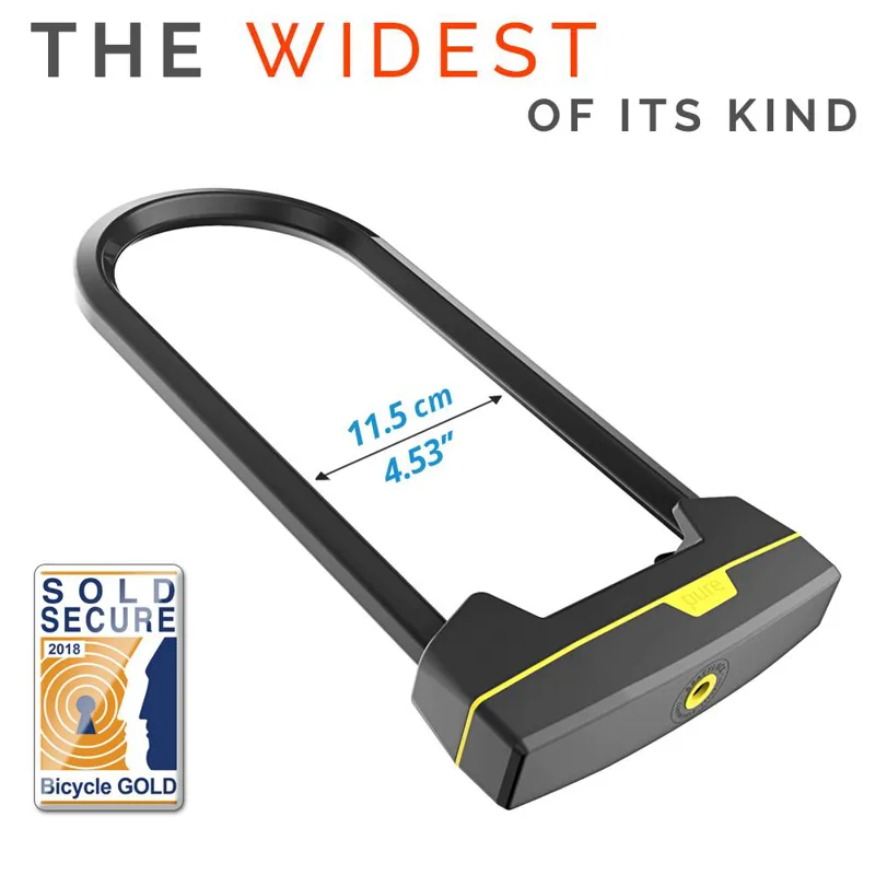 Seatylock Pentagon Gold Rated U Lock - 300mm-2