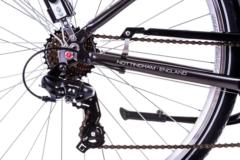 Raleigh Pioneer 1 2019 Hybrid Bike - Grey-4