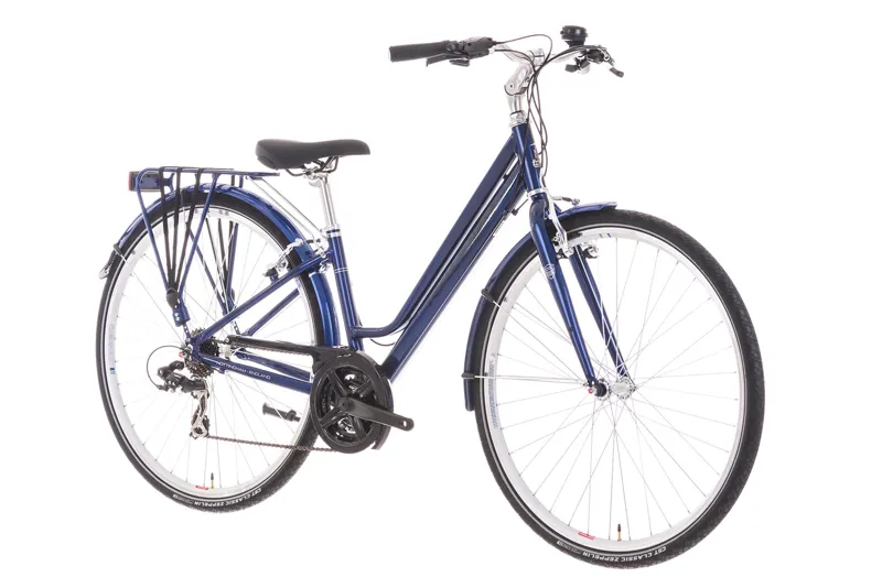 Raleigh Pioneer 1 Womens 2019 Hybrid Bike - Blue-1