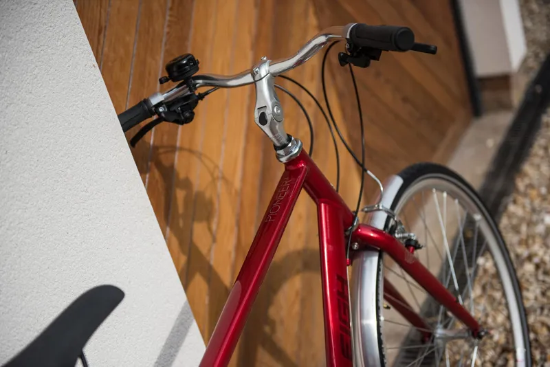 Raleigh Pioneer 2 2019 Hybrid Bike - Red-6