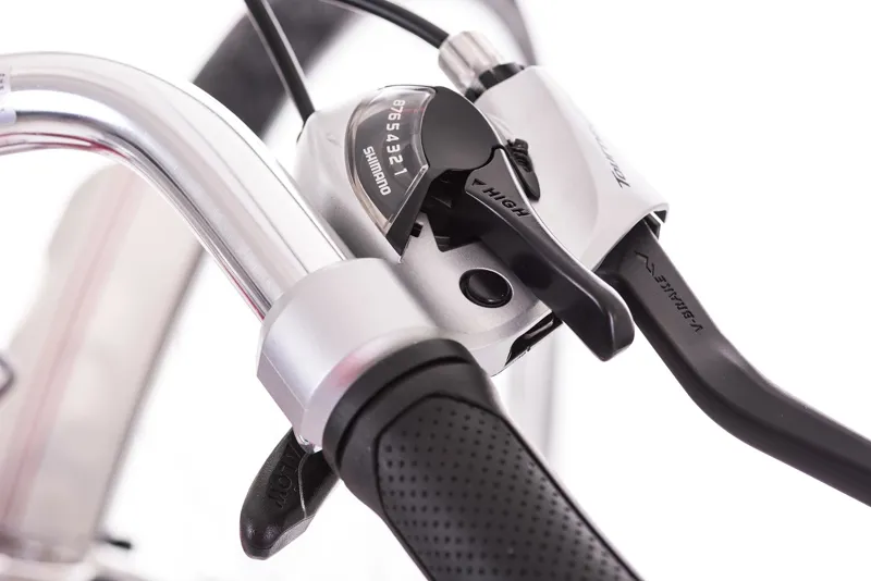 Raleigh Pioneer 2 2019 Hybrid Bike - Red-4