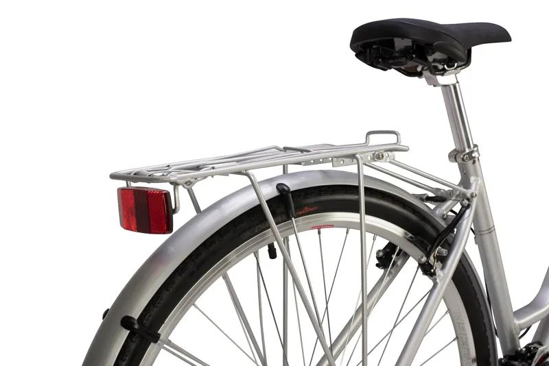 Raleigh Pioneer Low Step 2018 Womens Hybrid Bike - Silver-4