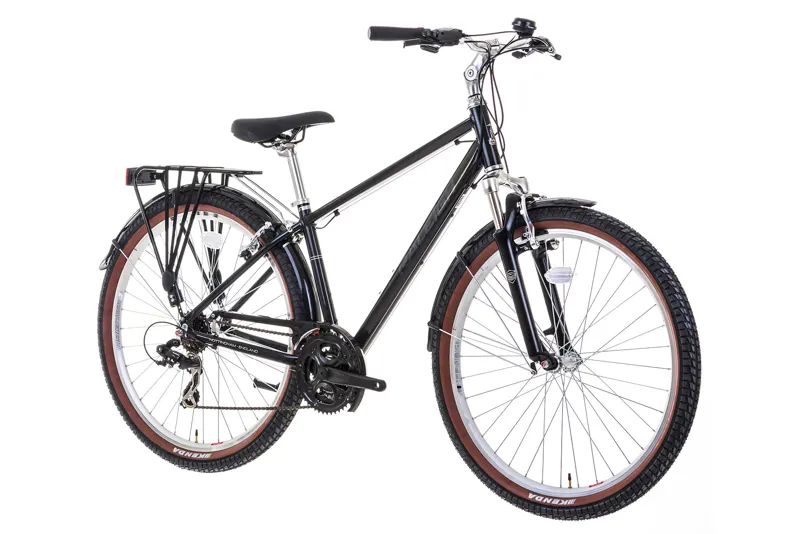 Raleigh Pioneer Trail 27.5 inch 2019 Hybrid Bike - Black-1