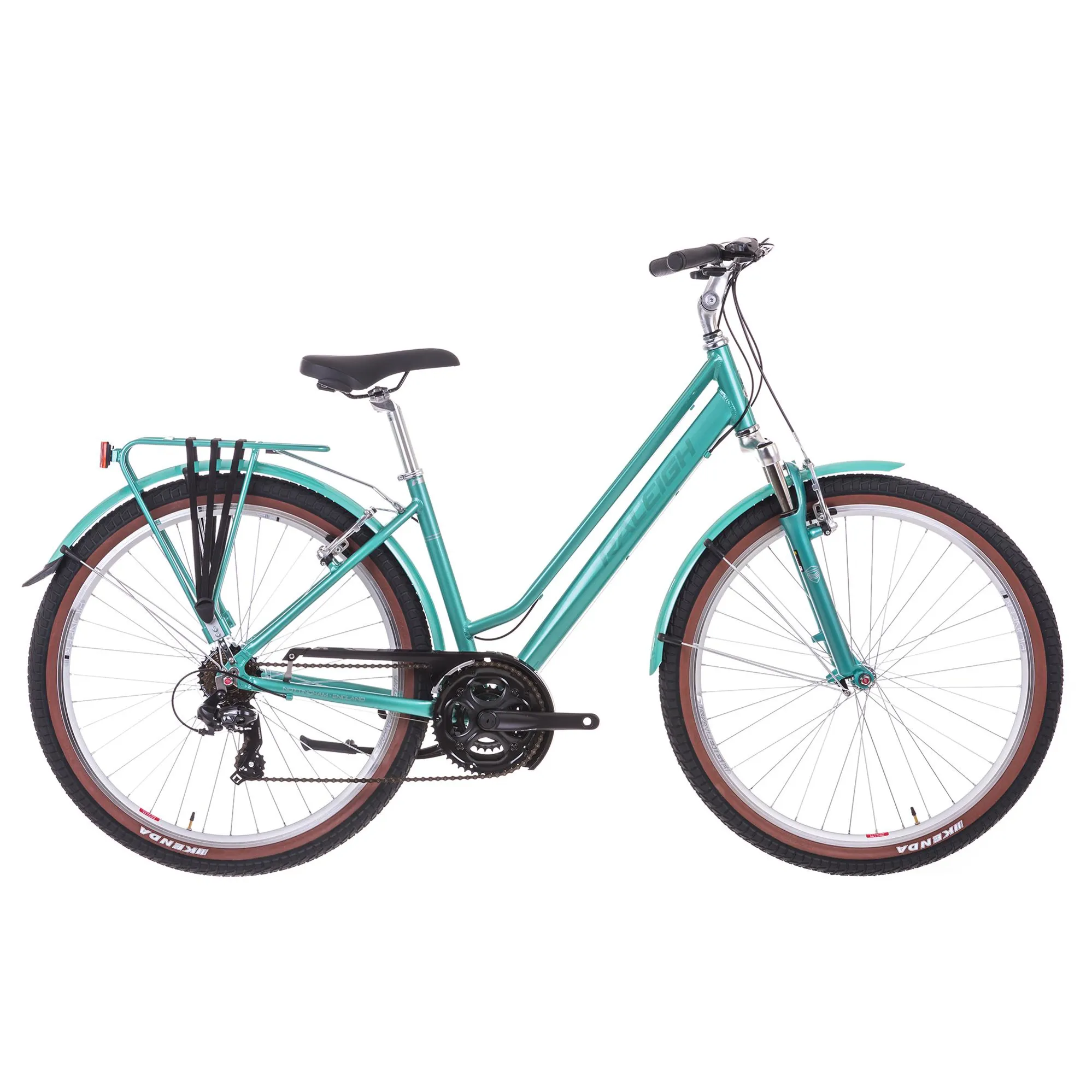 Raleigh Pioneer Trail 27.5 inch 2019 Womens Hybrid Bike Turquoise