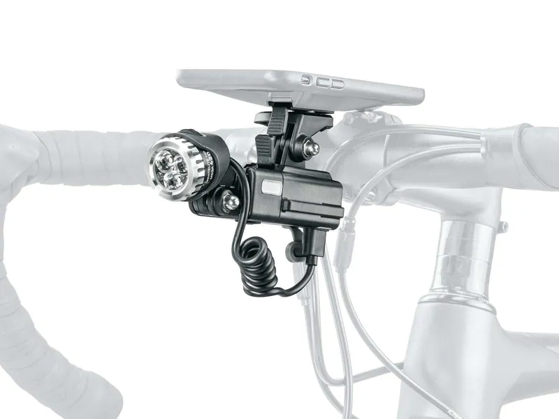 Topeak Whitelite HP Mega 420 Rechargeable Front Light - 420 Lumens-1