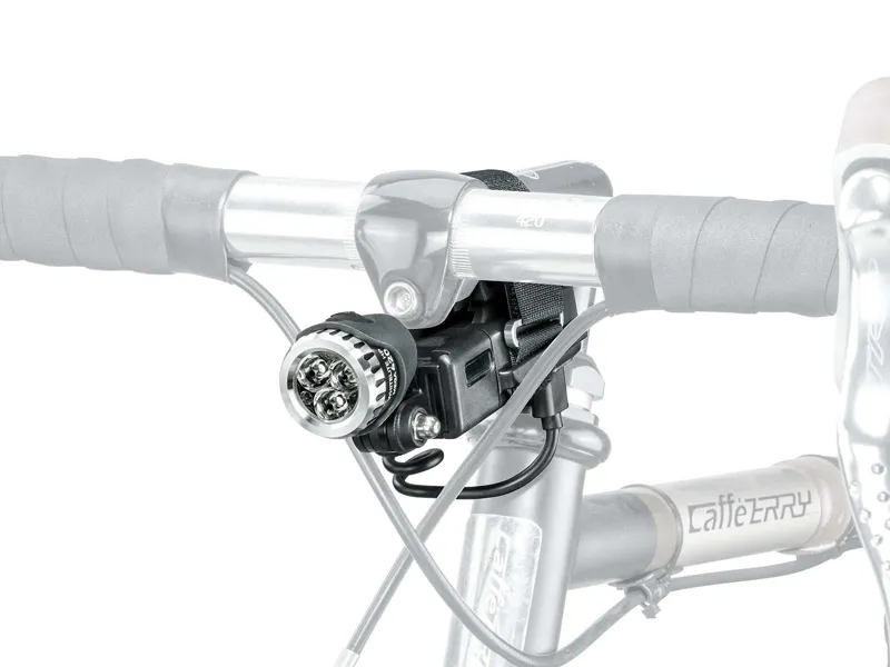 Topeak Whitelite HP Mega 420 Rechargeable Front Light - 420 Lumens-2