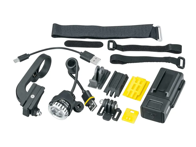 Topeak Whitelite HP Mega 420 Rechargeable Front Light - 420 Lumens-4