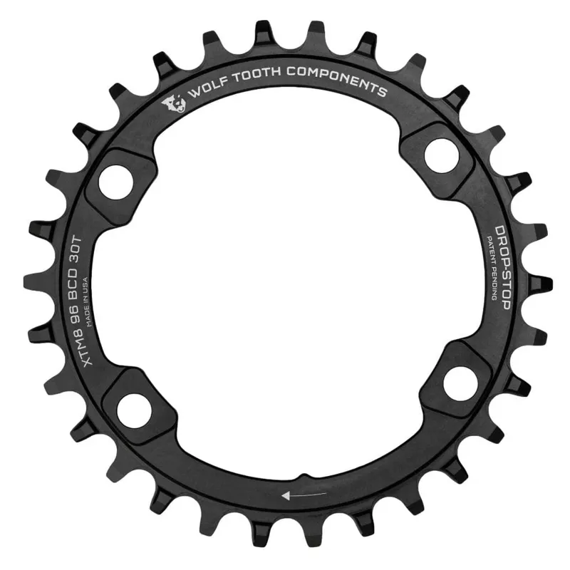 Wolf Tooth 96 BCD Shimano XT M8000 / SLX M7000 Drop Stop A Chainring