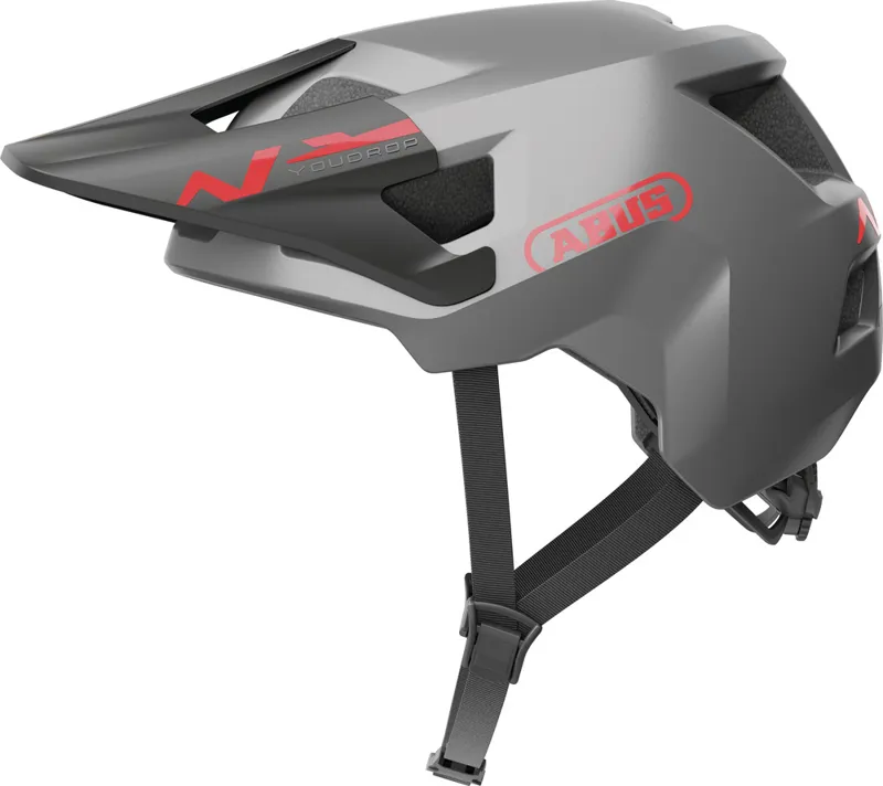 Abus YouDrop Kids Helmet - Ti Silver - 48-55cm