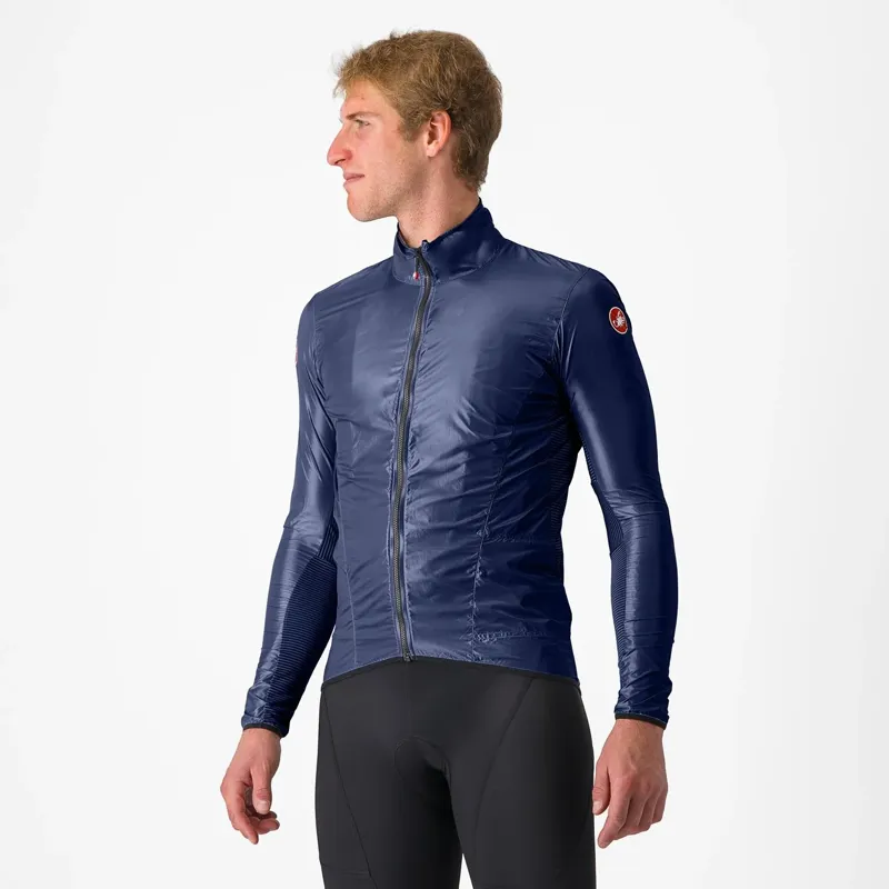 Castelli Aria Shell Men's Windproof Jacket - Belgian Blue