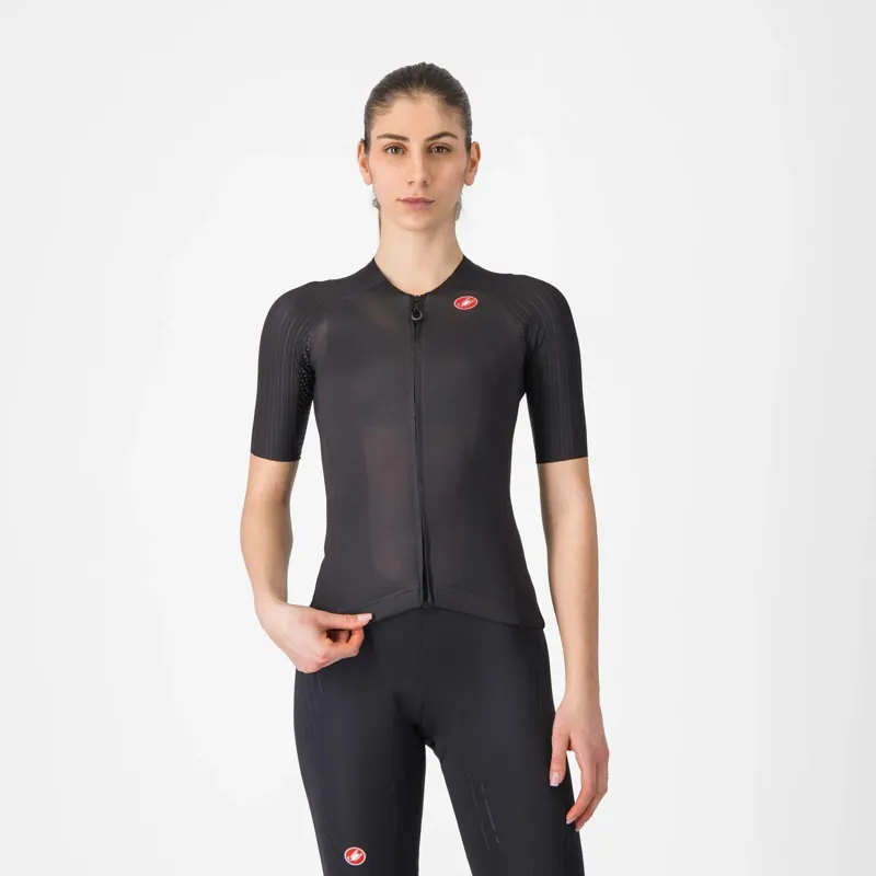 Castelli Aero Pro 8S Women's Short Sleeve Jersey - Black