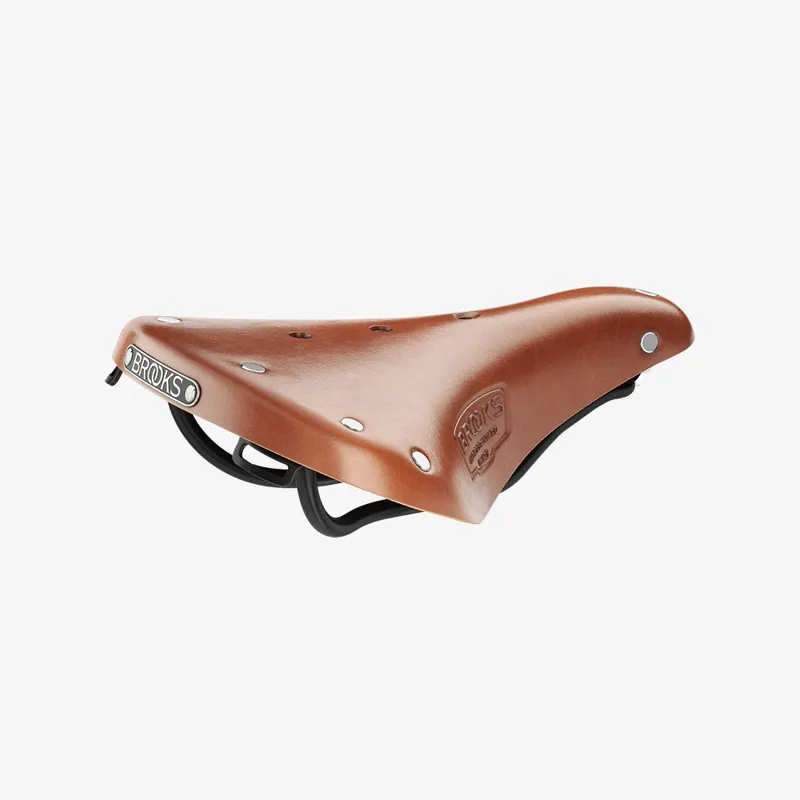 Brooks B17 Short Ladies Saddle - 176mm - Honey