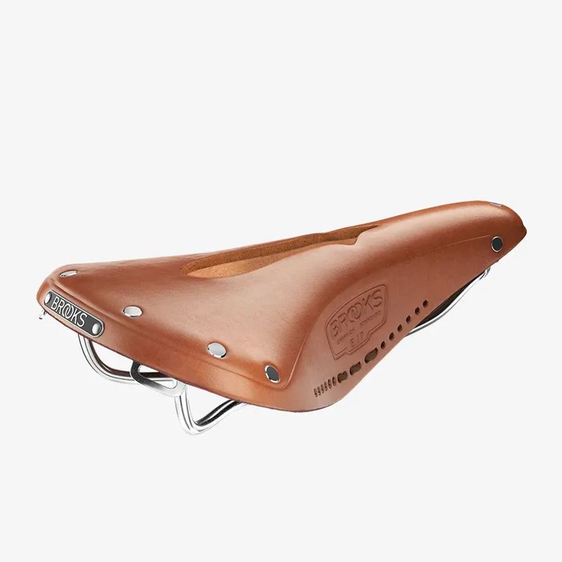 Brooks B17 Carved Saddle - 175mm - Honey