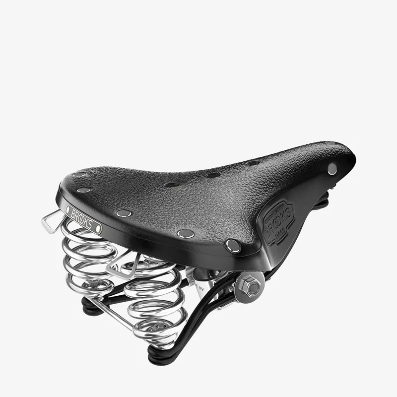 Brooks B66 Short Saddle - 205mm - Black