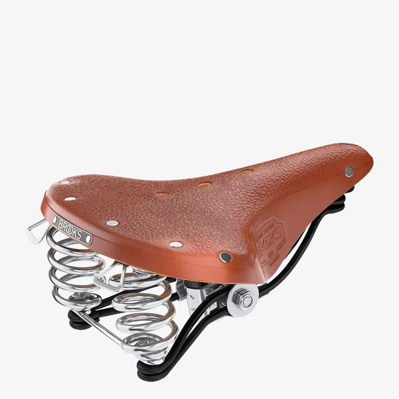 Brooks B66 Saddle - 210mm - Honey