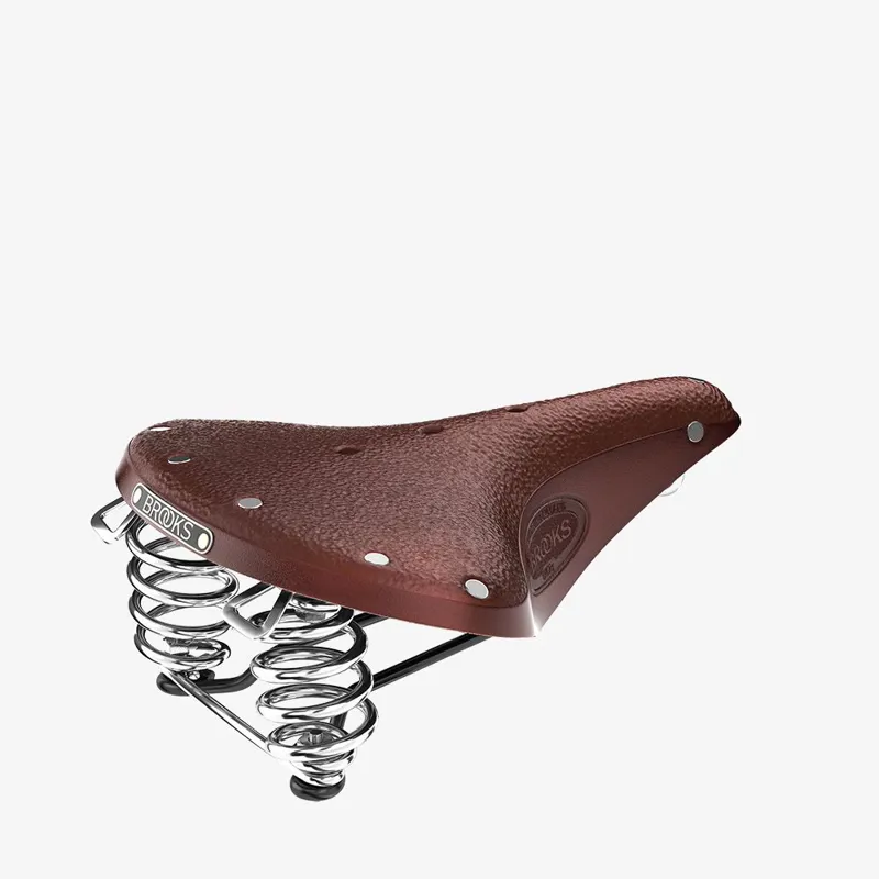 Brooks B67 Short Ladies Saddle - 210mm - Brown