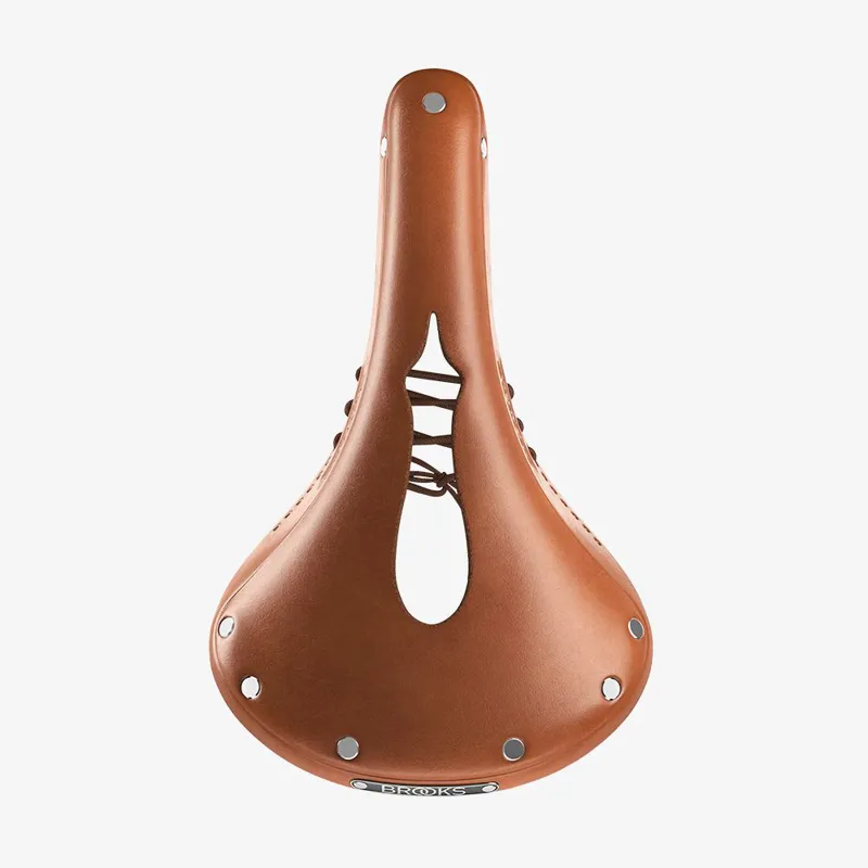 Brooks B17 Carved Saddle - 175mm - Honey-1