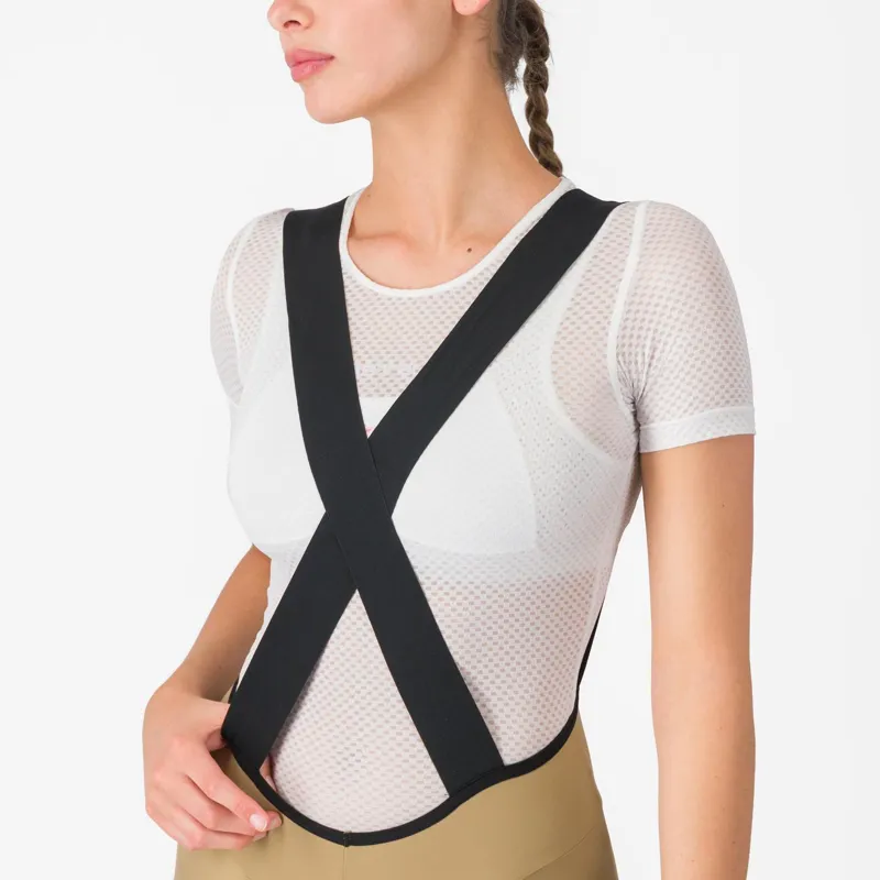 Castelli Unlimited Endurance DT Women's Bib Shorts - Elmwood/Black-2